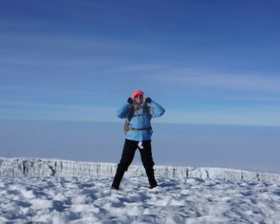 Climbing Kilimanjaro, Tanzania.