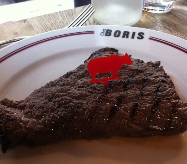 Chez Boris for hangover steak frites.