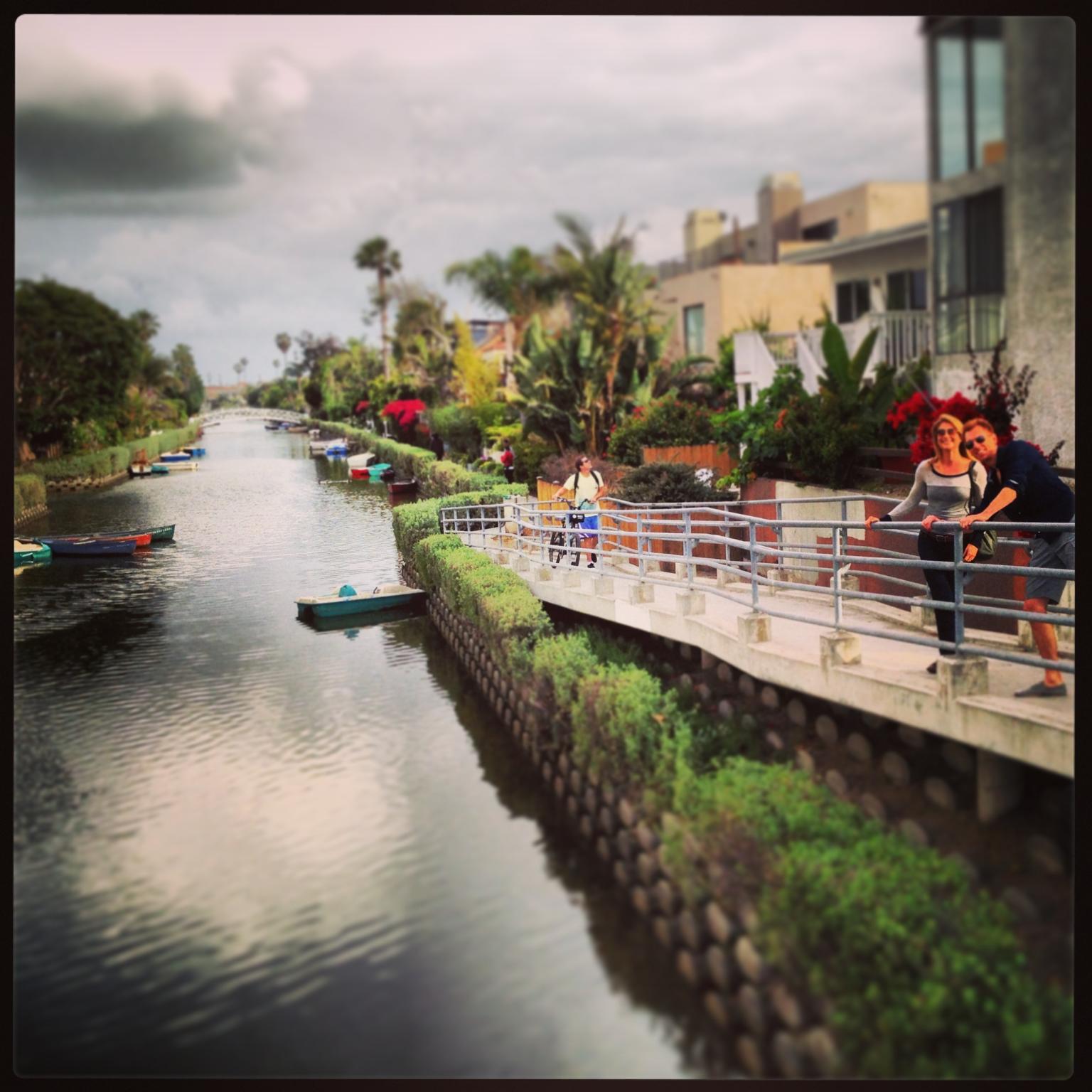 The canals of Venice, California