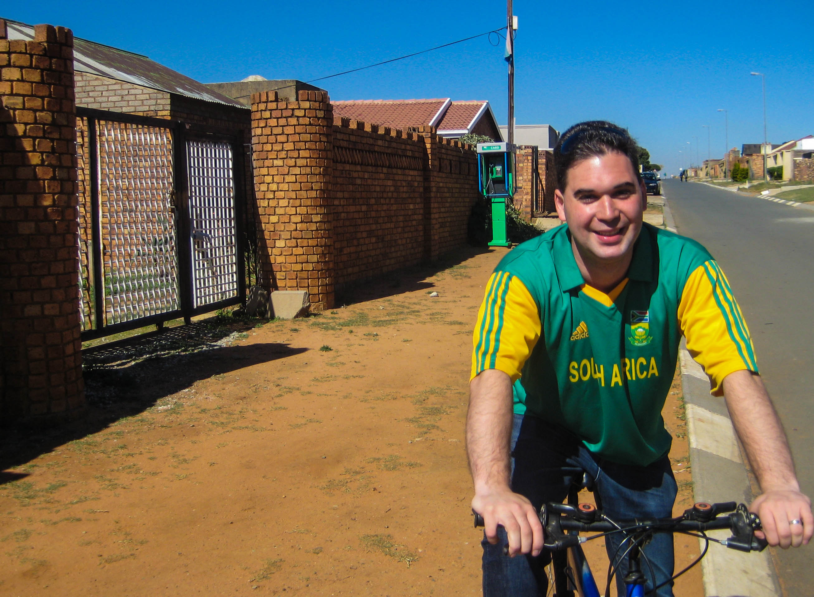 Exploring townships by bike can be an interesting way to cover more ground while still interacting with the locals