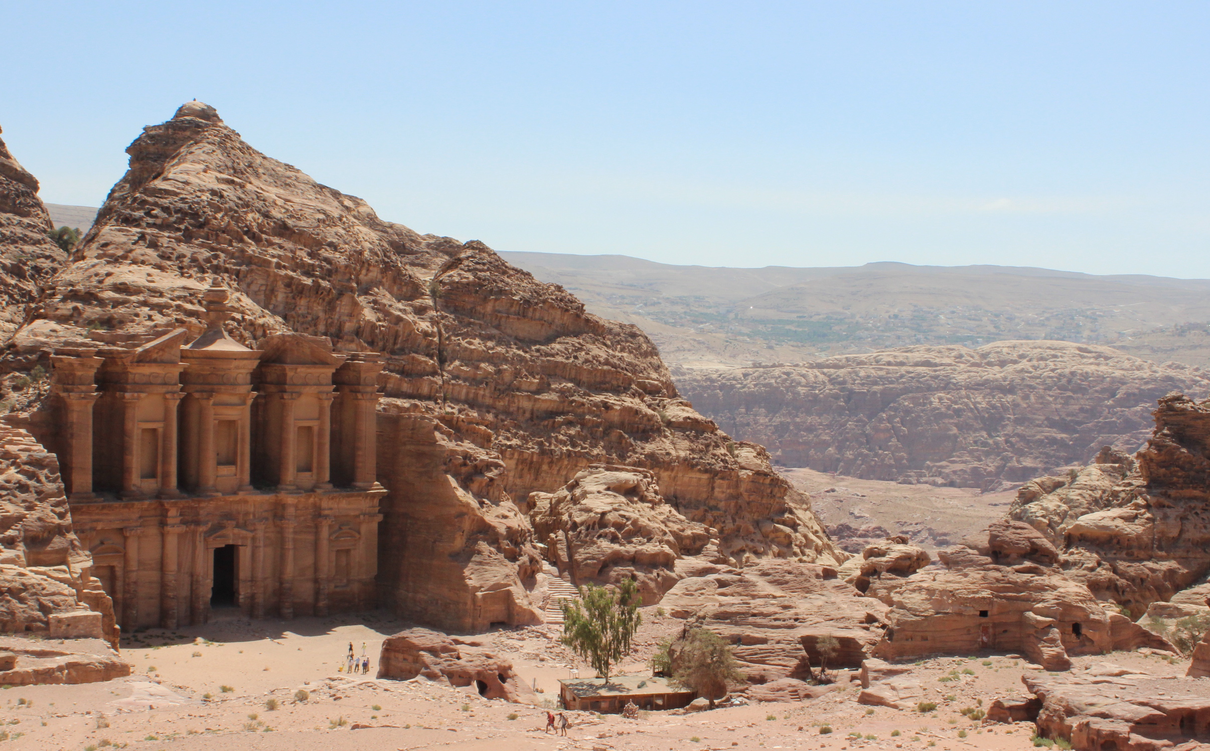 Al Dier Monastery Petra Historic Jordan