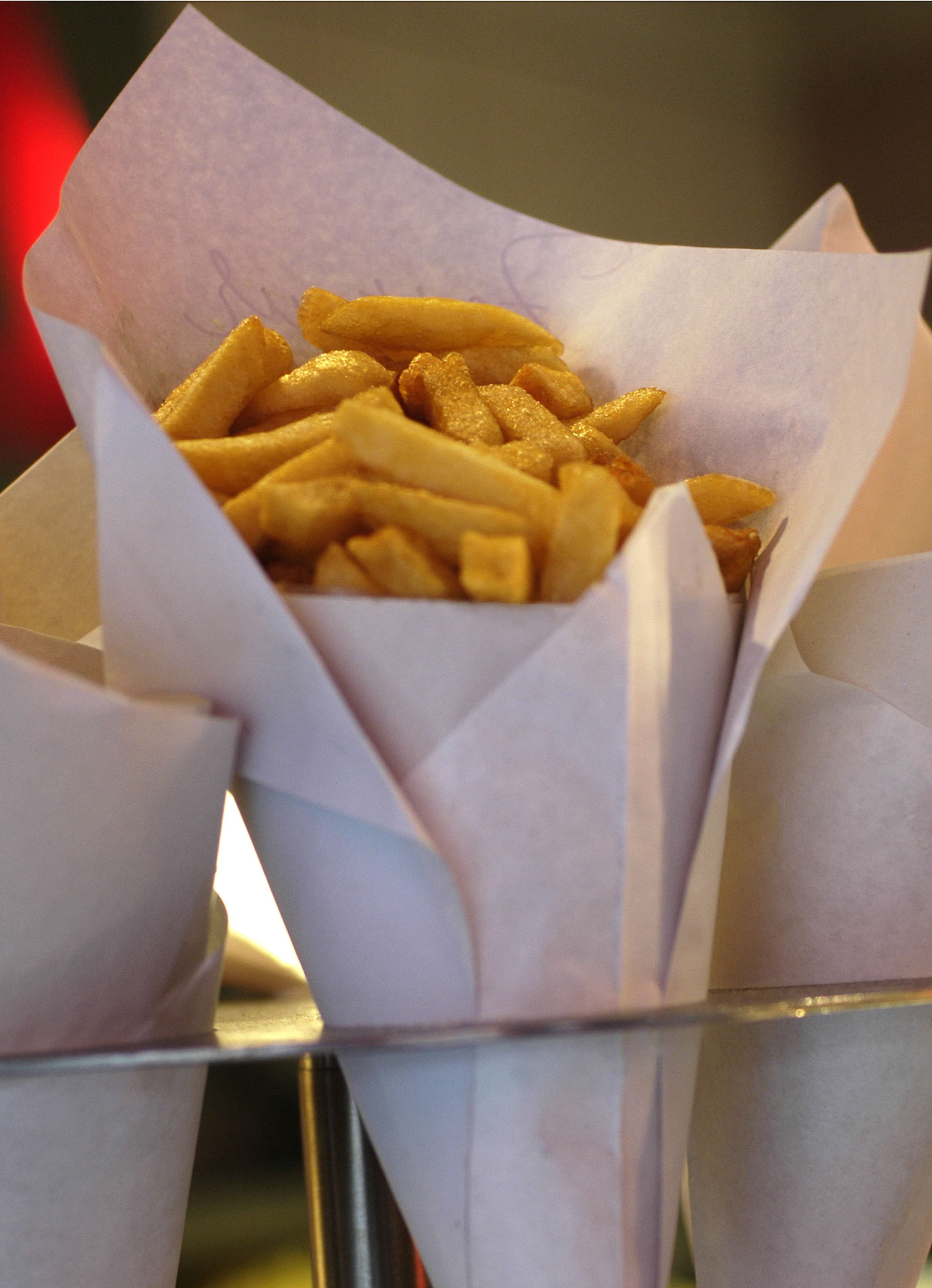 Brussels' fries are double cooked for a crispy bite. Credit: OPT-I.Monfort