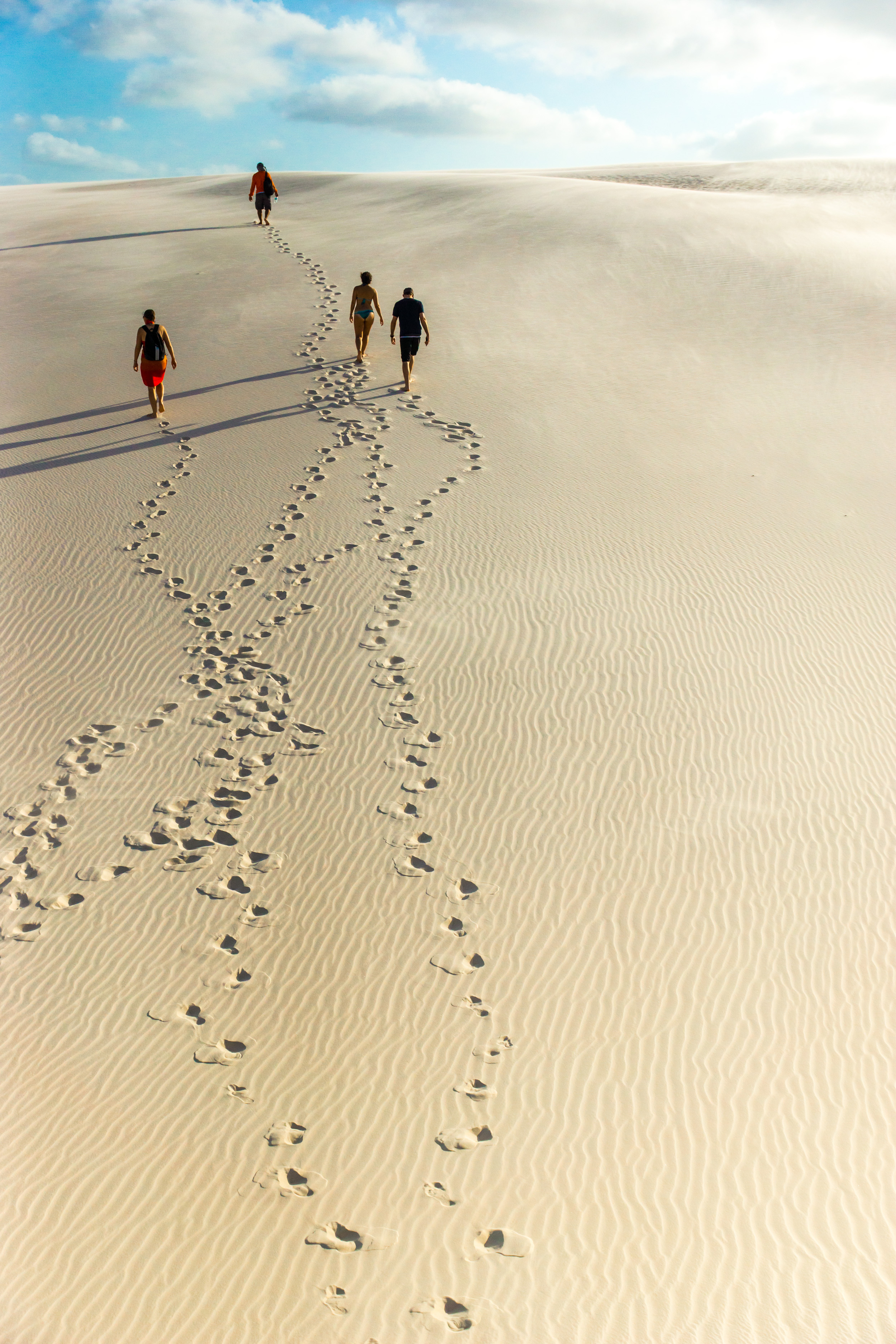 Nikki Pepper. Leaving footprints in the sand.