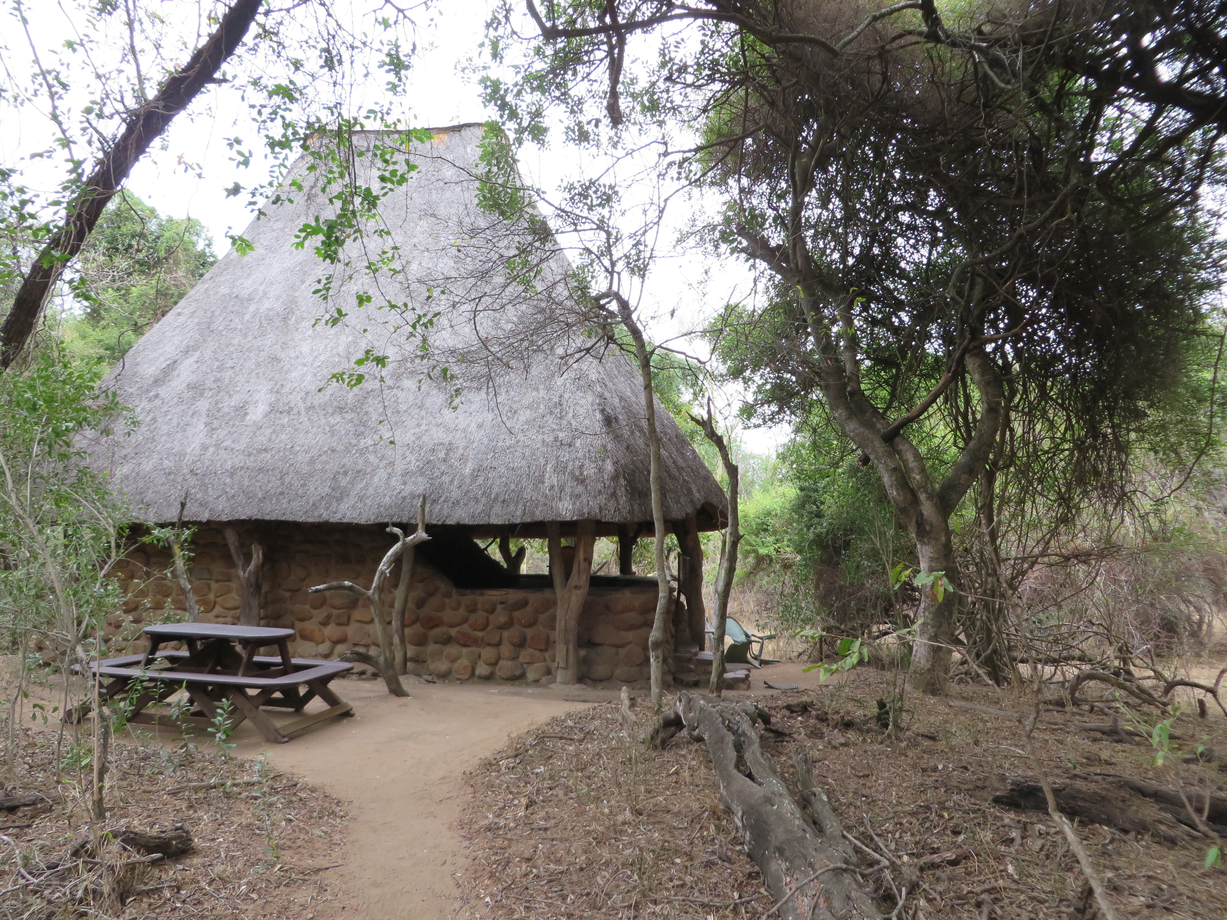 Swaziland hut view safari