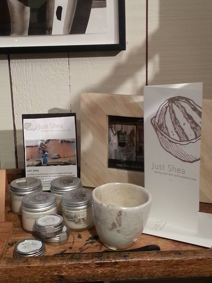 Give back. Just Shea products and the inspiring story behind them. Photo Credit: Just Shea.