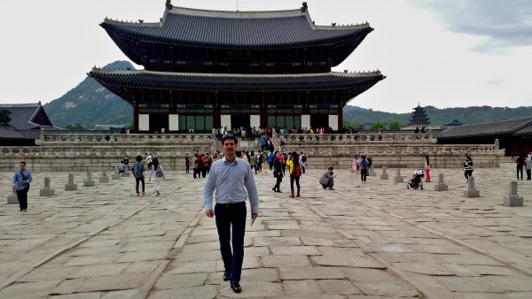 Gyeongbokgung Palace main entrance.