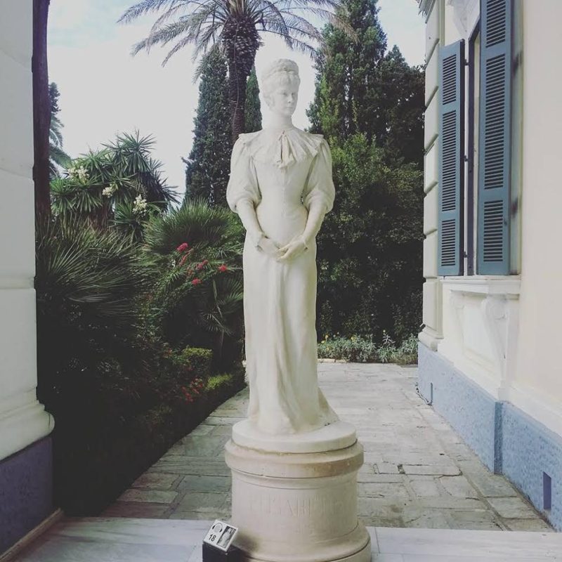 Sisi Statue Corfu Greece
